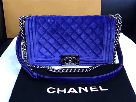 blue fuzzy chanel bag|royal blue chanel purse.